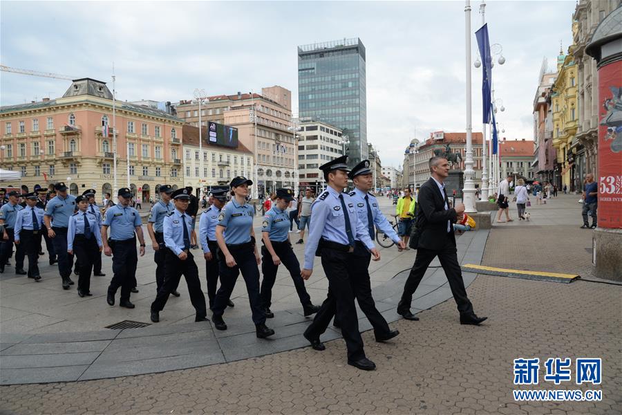 （國際）（1）中國與克羅地亞第二次旅游季警務(wù)聯(lián)巡啟動