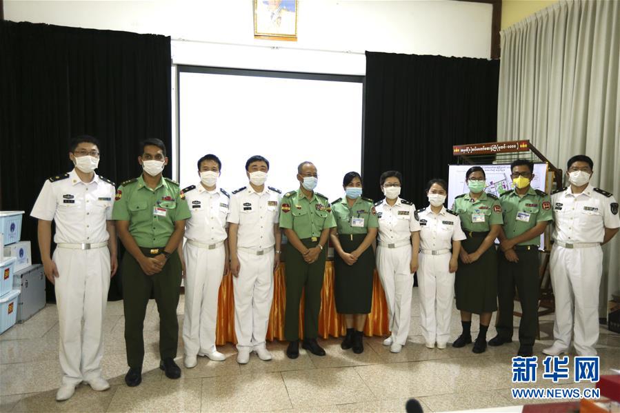 （國際疫情·圖文互動）（3）中國軍隊援建緬軍新冠病毒檢測實驗室開始運行