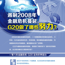 【G20系列圖解】遏制2008年金融危機蔓延 G20做了哪些努力？